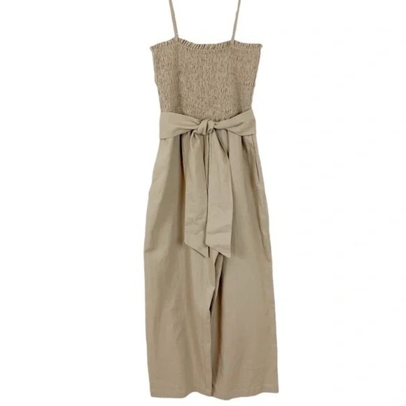 House of Harlow 1960 Linen Jumpsuit - Picture 3 of 6